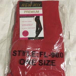 New Mix Fleece Lined Leggings. One Size.